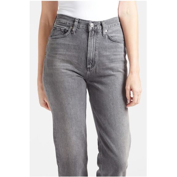 CITIZENS OF HUMANITY NWT High Rise Stovepipe Daphne Crop // 31 - Picture 4 of 14